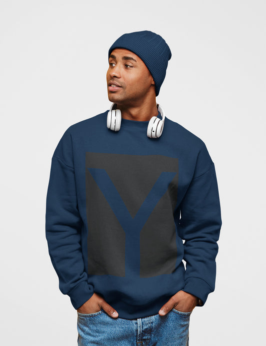 Men's Y Logo Crewneck Sweatshirt