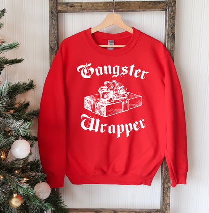 "Gangsta Wrapper" Hip-Hop Holiday Sweatshirt