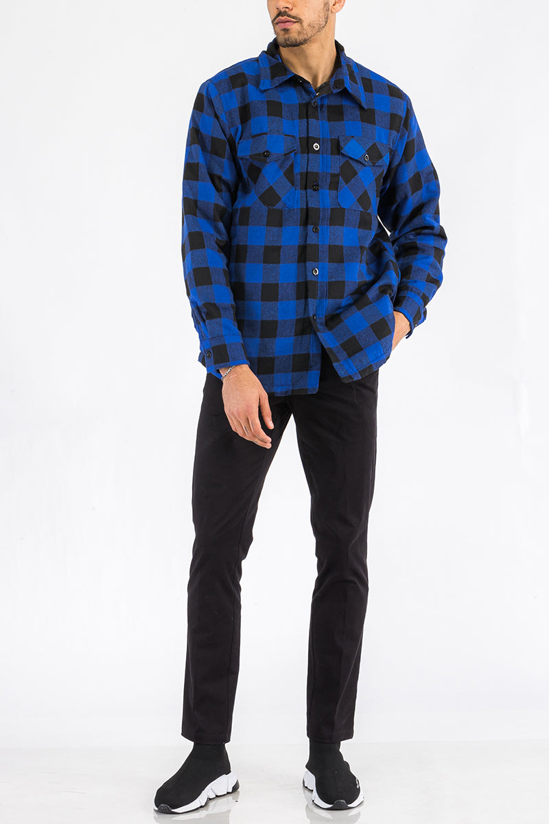 Quilted Flannel Shirt