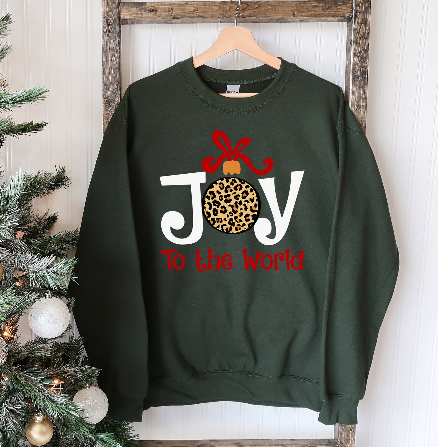 "Joy To The World" Christmas Sweatshirt
