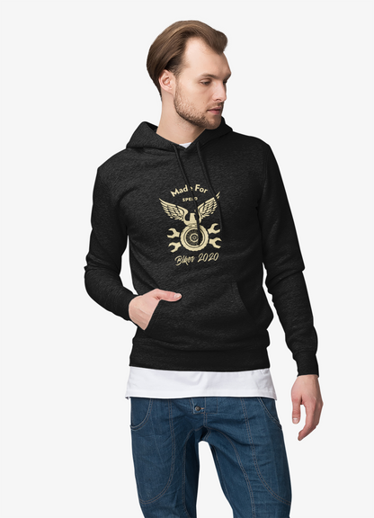 Casual Street Style: Made for Speed Hooded Sweatshirt