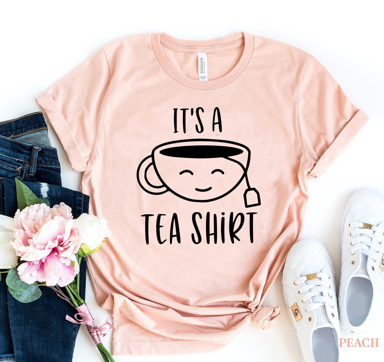 Elegant "It's A Tea Shirt" Women's T-Shirt: Sip in Style