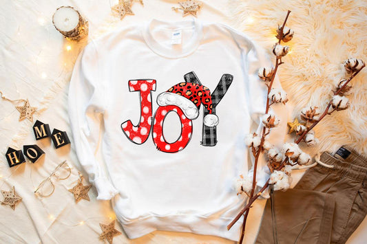Santa's Mirthful Moment - Comfort-Fit Christmas Joy Sweatshirt