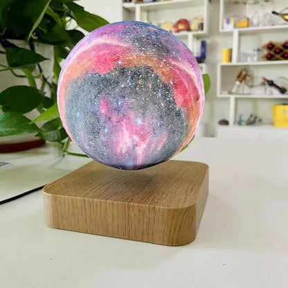 3D Galactic Moon Lamp Touch Magnetic Levitation Moon Lamp Night Lamp