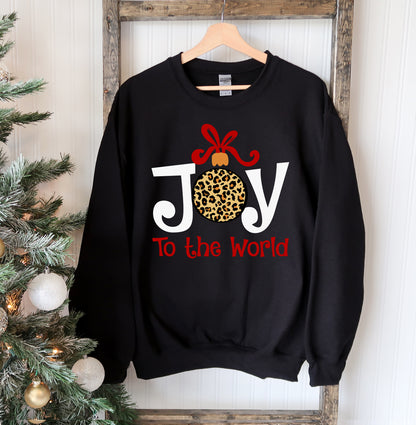 "Joy To The World" Christmas Sweatshirt