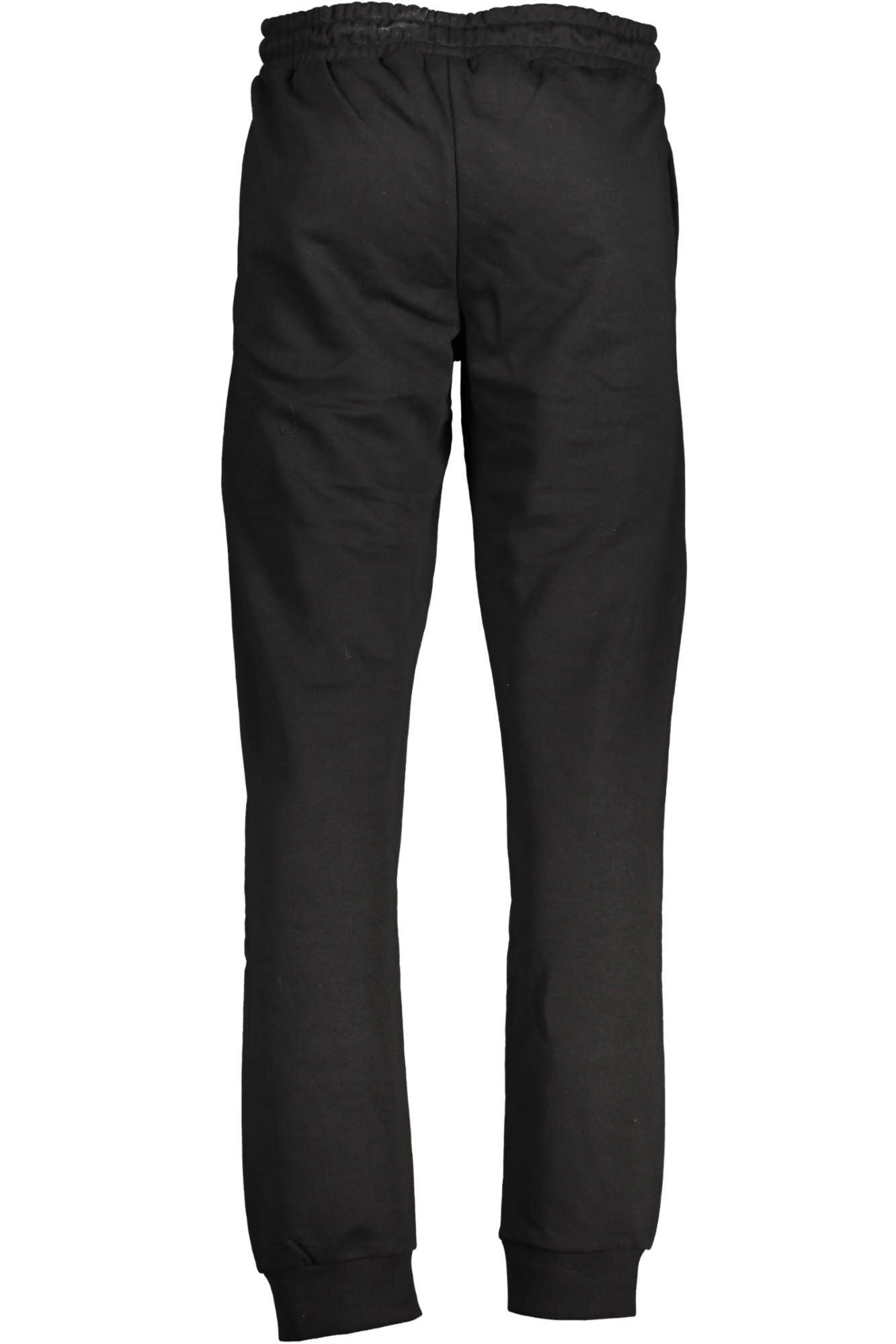 Fila Men's Athletic Cotton Trousers - Black, Comfortable & Stylish Sports Apparel