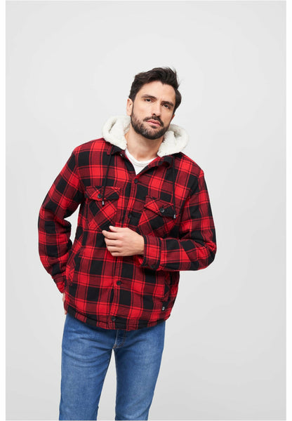 Hooded Lumber Jacket: Rustic Comfort