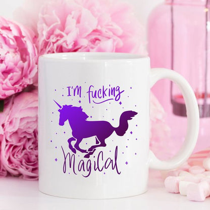 "I'm F*cking Magical Unicorn" Mug, Unicorn Mug,