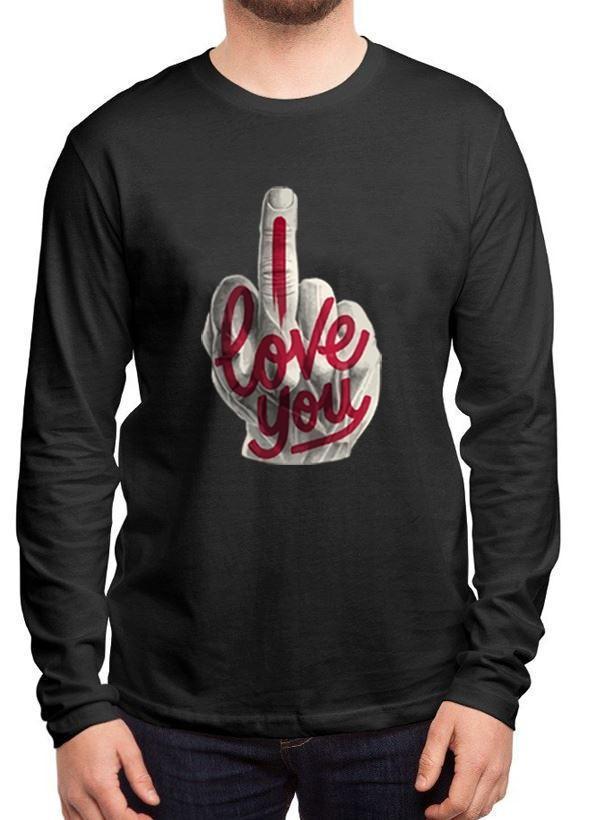 "I Love You" Full Sleeves T-shirt