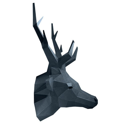 Deer Head 3D Wall Art - Grey Sapphire Limited Edition