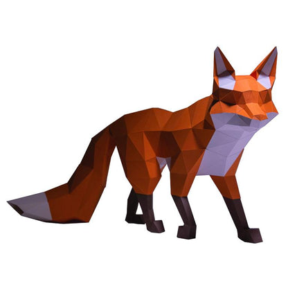 Walking Fox Model Table Decor