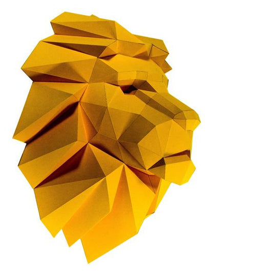 Lion Head 3D Wall Art Decor