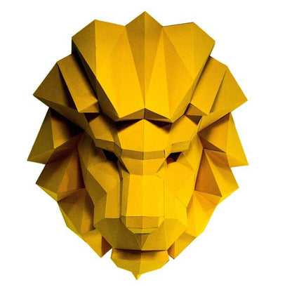 Lion Head 3D Wall Art Decor