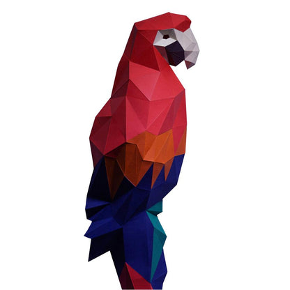 Macaw 3D Wall Art