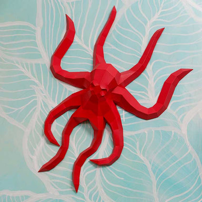 Octopus 3D Wall Art