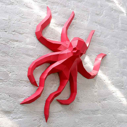 Octopus 3D Wall Art