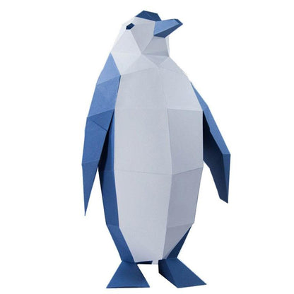 Penguin 3D Model Table Decor