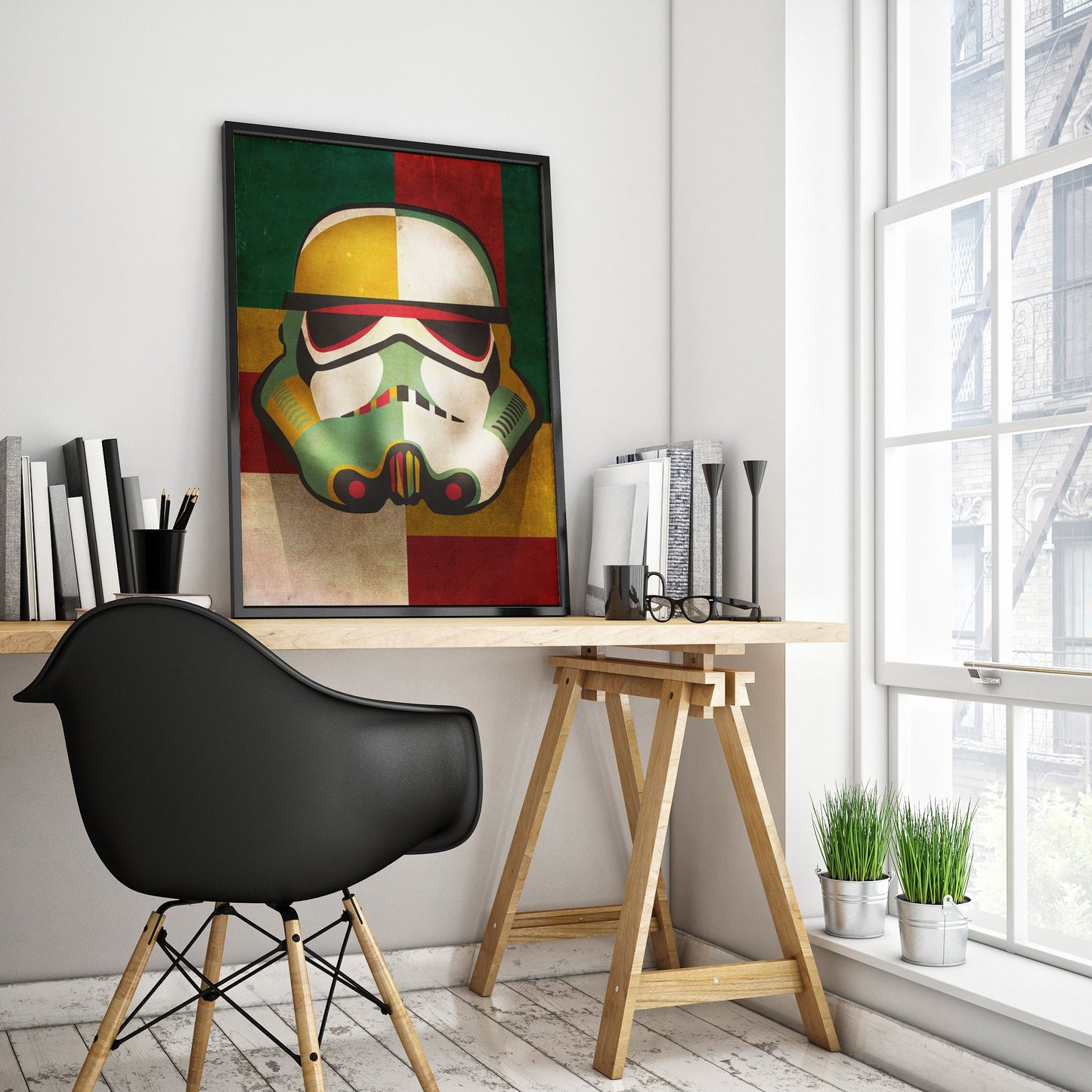 STARWARS URBAN STORM TROOPER Poster