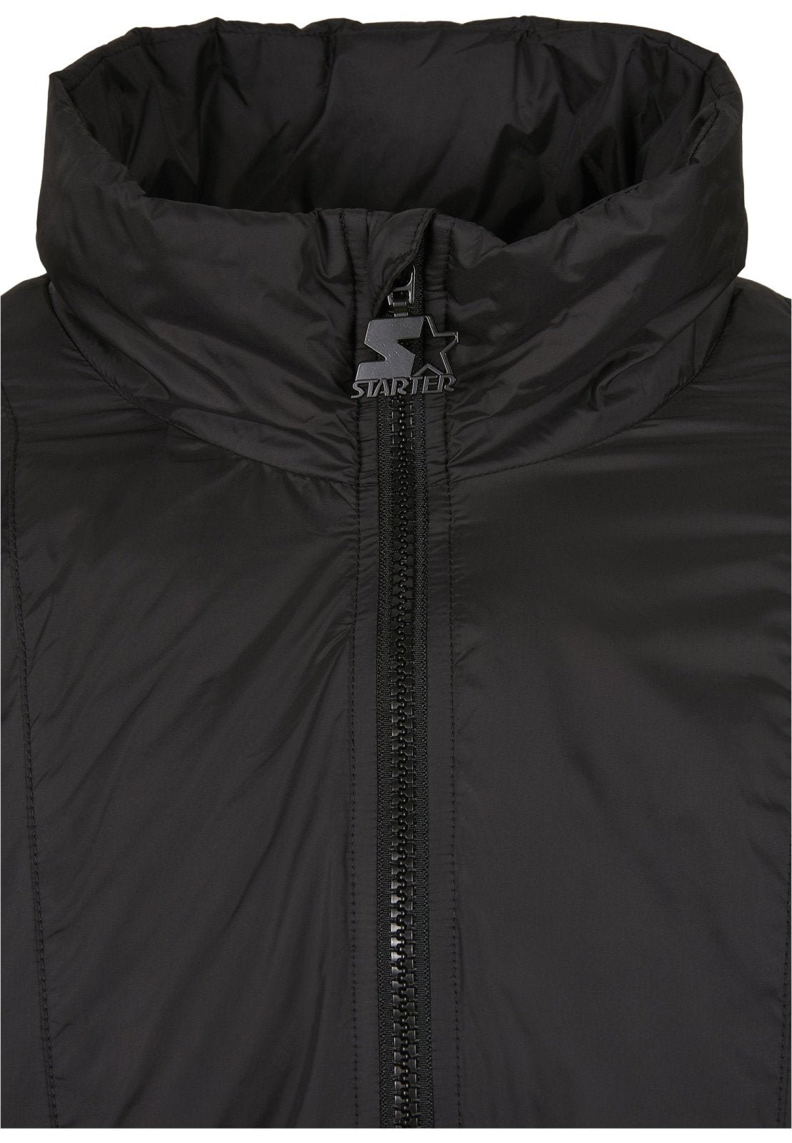 Sleek Resilience 'Starter' Black Windbreaker Jacket