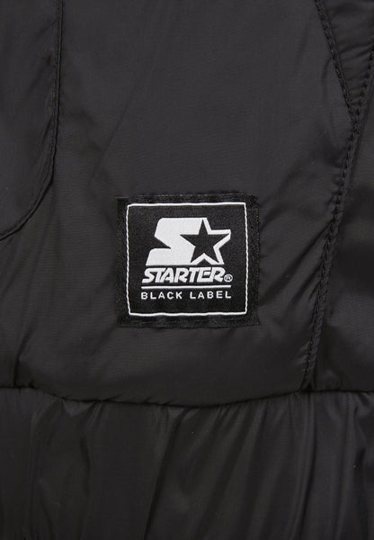 Sleek Resilience 'Starter' Black Windbreaker Jacket