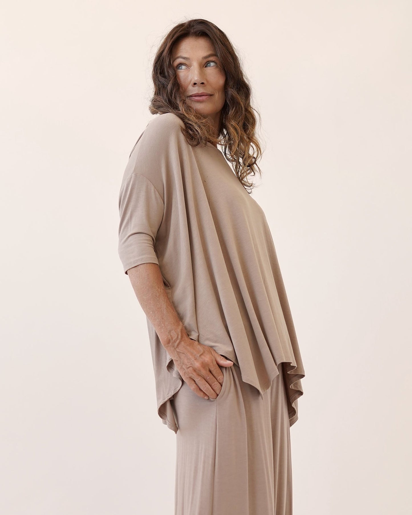 Bamboo Poncho Tunic