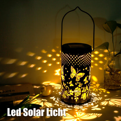Butterfly Shadow Solar Light | Outdoor Waterproof Solar Lamp