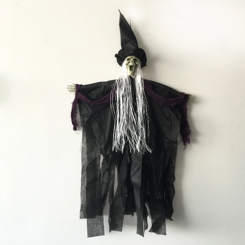 Halloween Hanging Pirate, Witch, Prisoner, Reaper, Ghost | Haunted Halloween Decorations